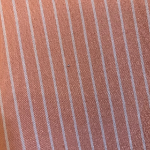 ASOS heartbreak pink and white stripe wrap mini skirt - Picture 6 of 10